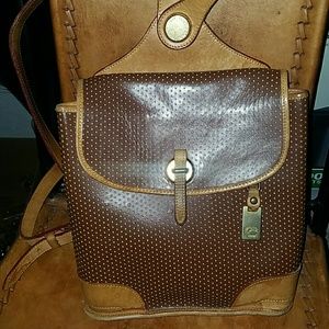 Vintage Leather satchel/backpack