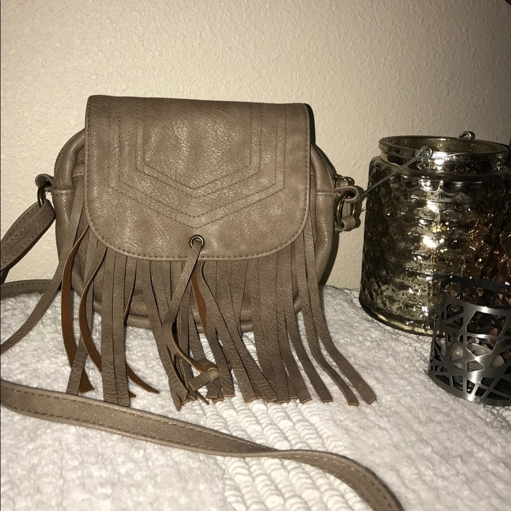 Indie, tassel cross-body purse!