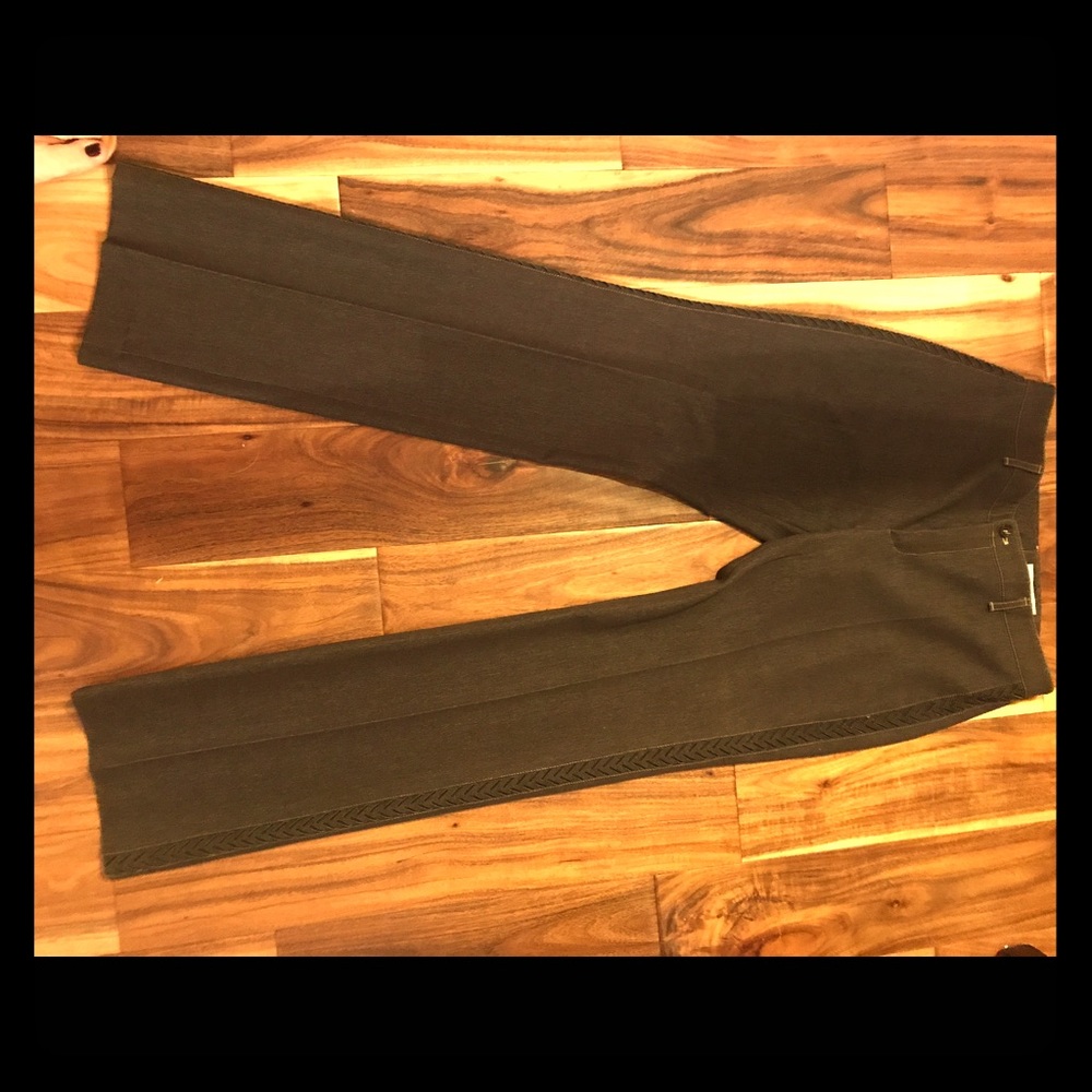 VERTIGO WOMEN BROWN PANT SUIT SZ 6