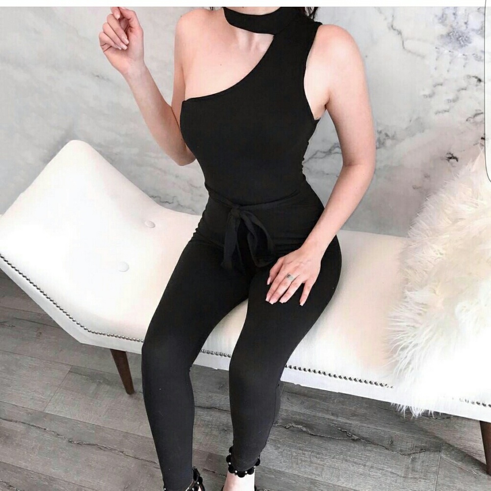 Black jumpsuit