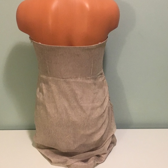 Elizabeth and James Strapless Baby Pink/Nude Dress - Picture 2 of 4