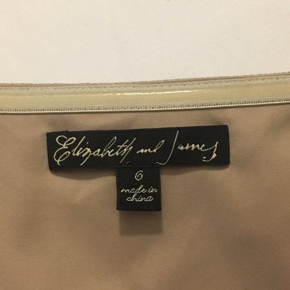 Elizabeth and James Strapless Baby Pink/Nude Dress - Picture 4 of 4