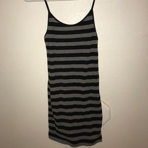 Striped tunic tank top