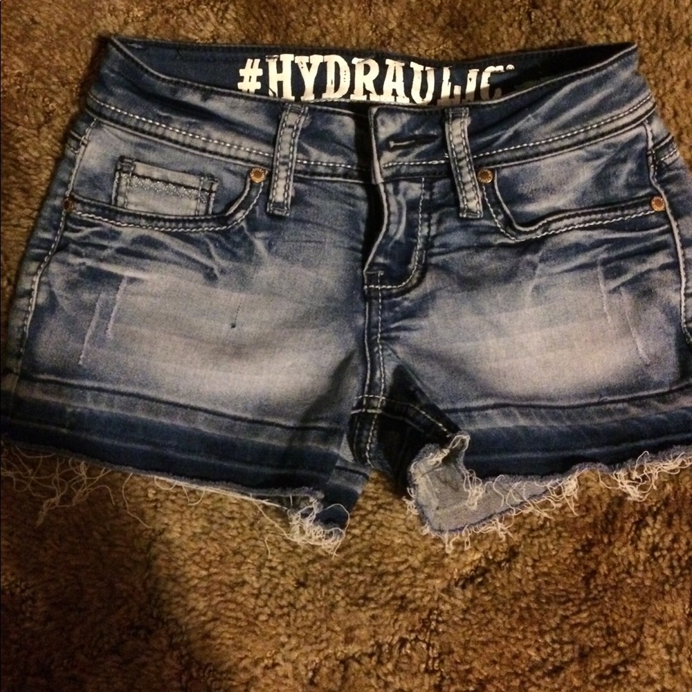 Jean shorts size0
