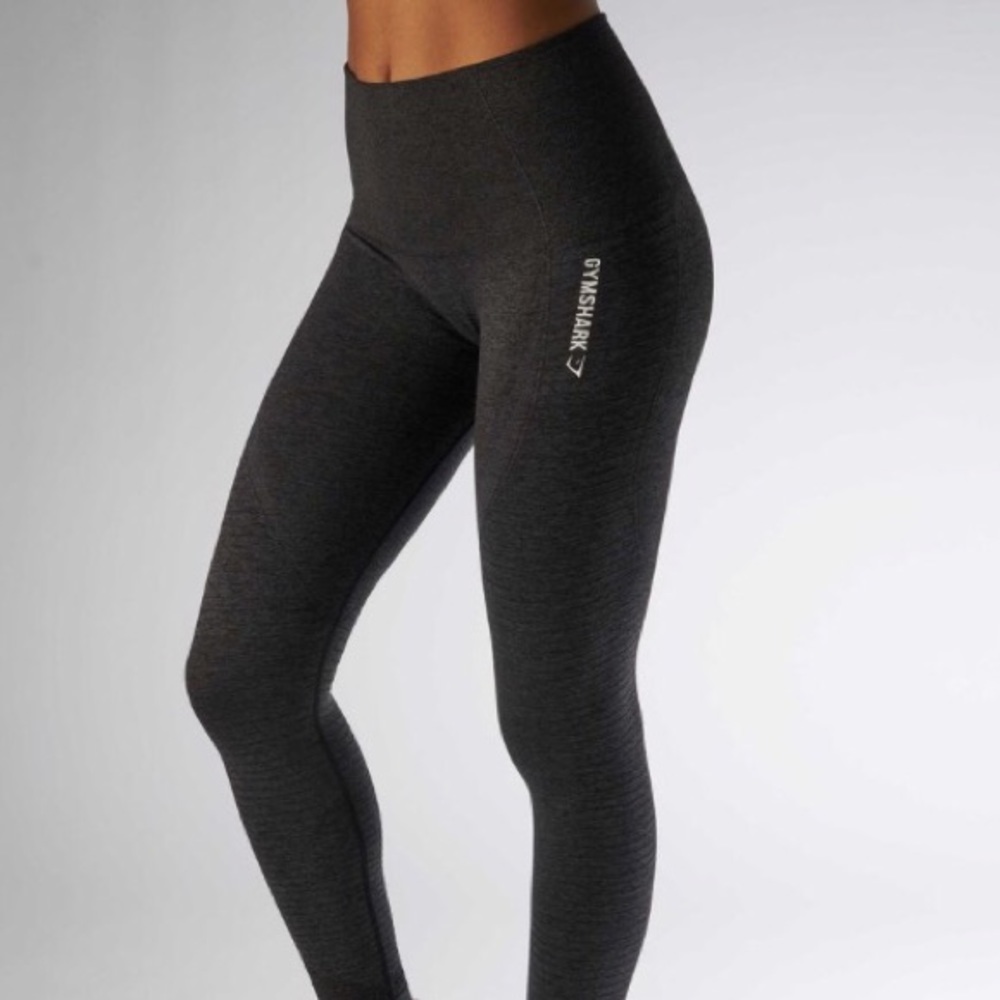 Black seamless gymshark leggings