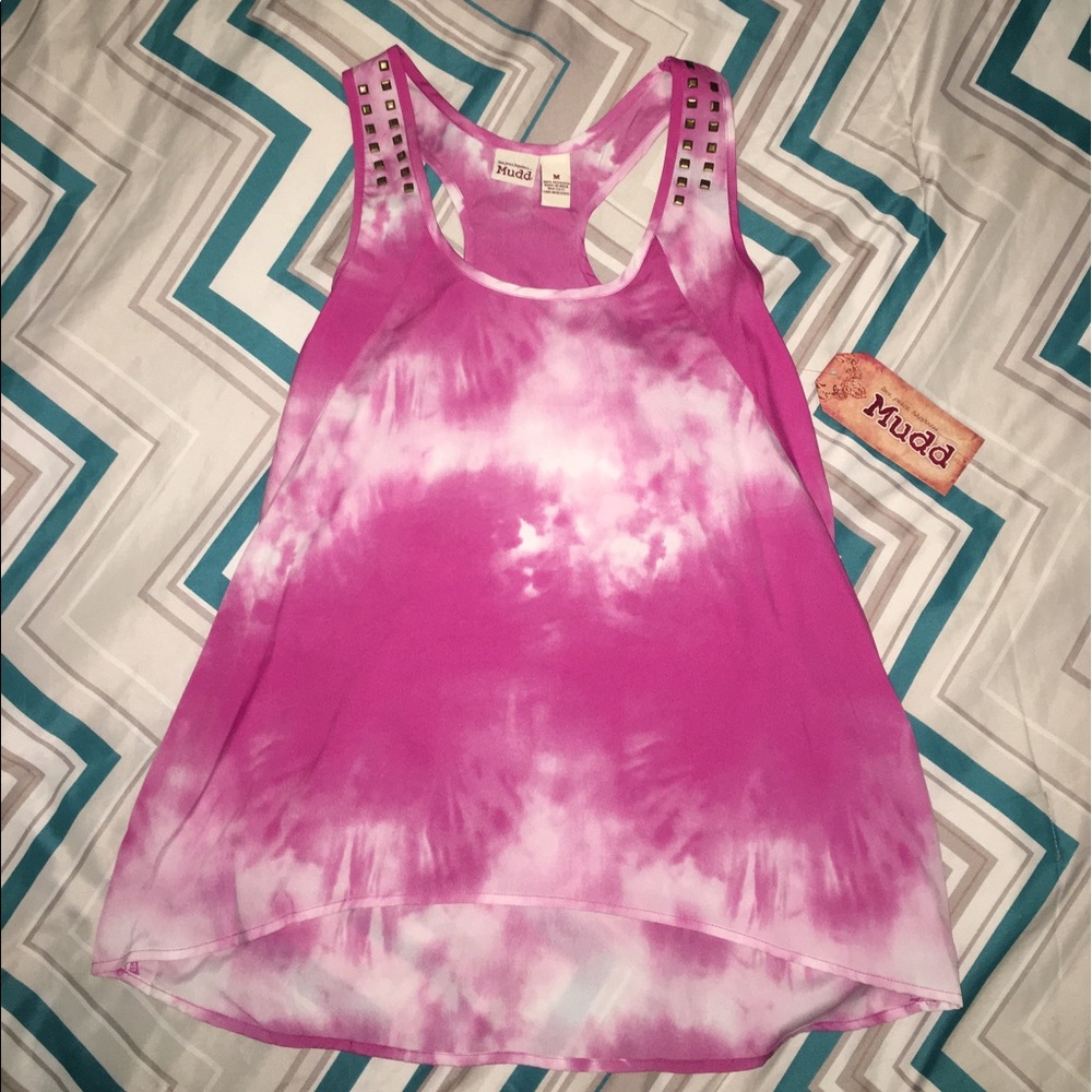 Pink Tie Dye Tank