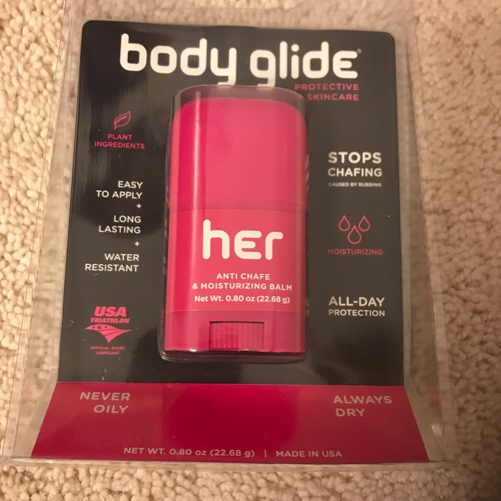 Body glide for HER size 0.80oz stops chafing