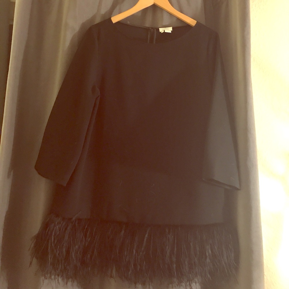 Kate Spade feather tunic