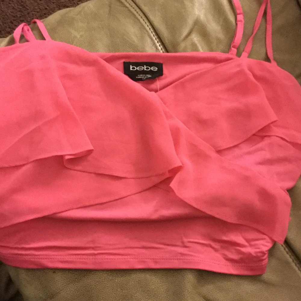 Ruffle crop top