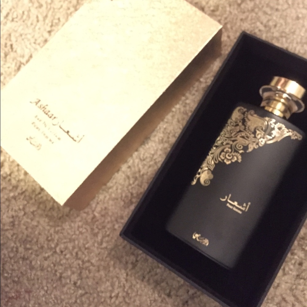 Ashaar arabic perfume by Rasasi. From Dubai.