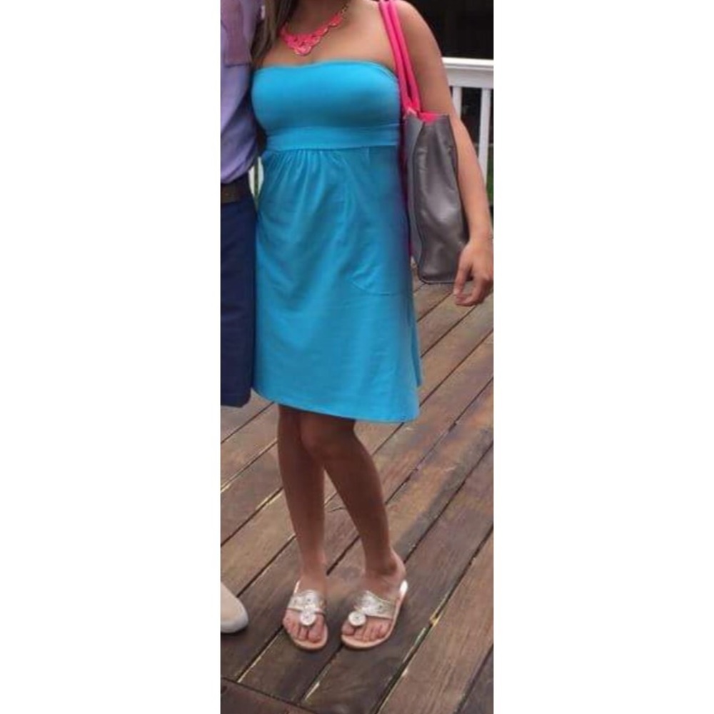 Strapless dress