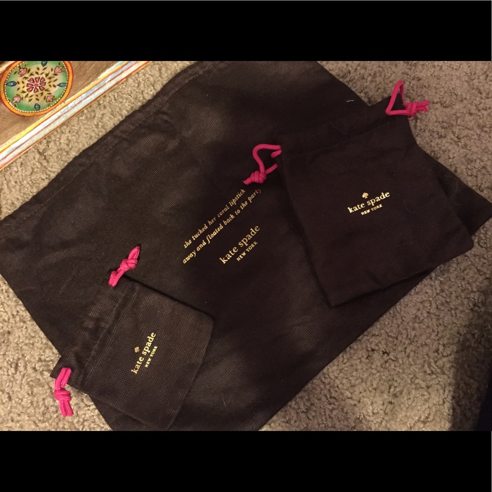 Kate spade dust bags