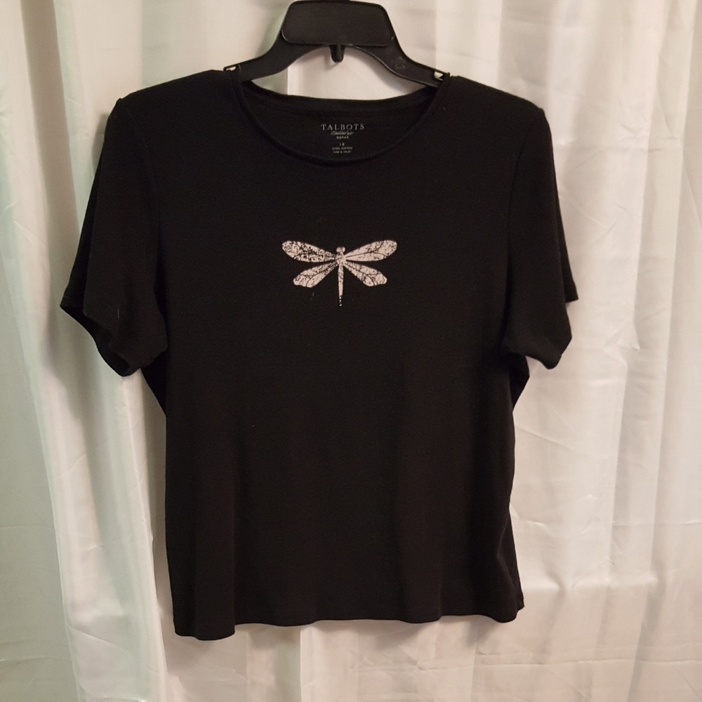 Talbots Lucky Dragonfly T-shirt
