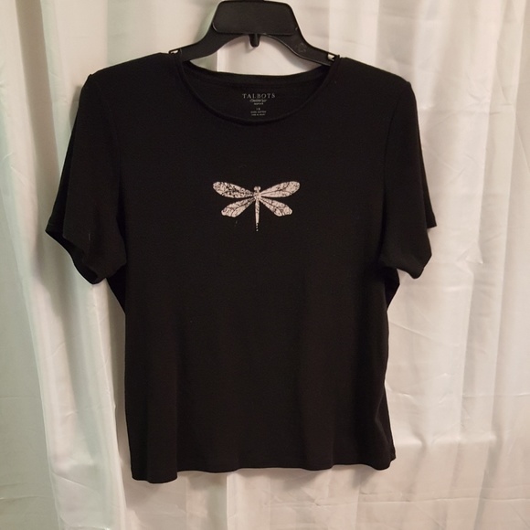 Talbots Lucky Dragonfly T-shirt - Picture 1 of 3