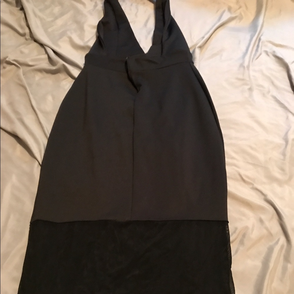 Black stretchy dress