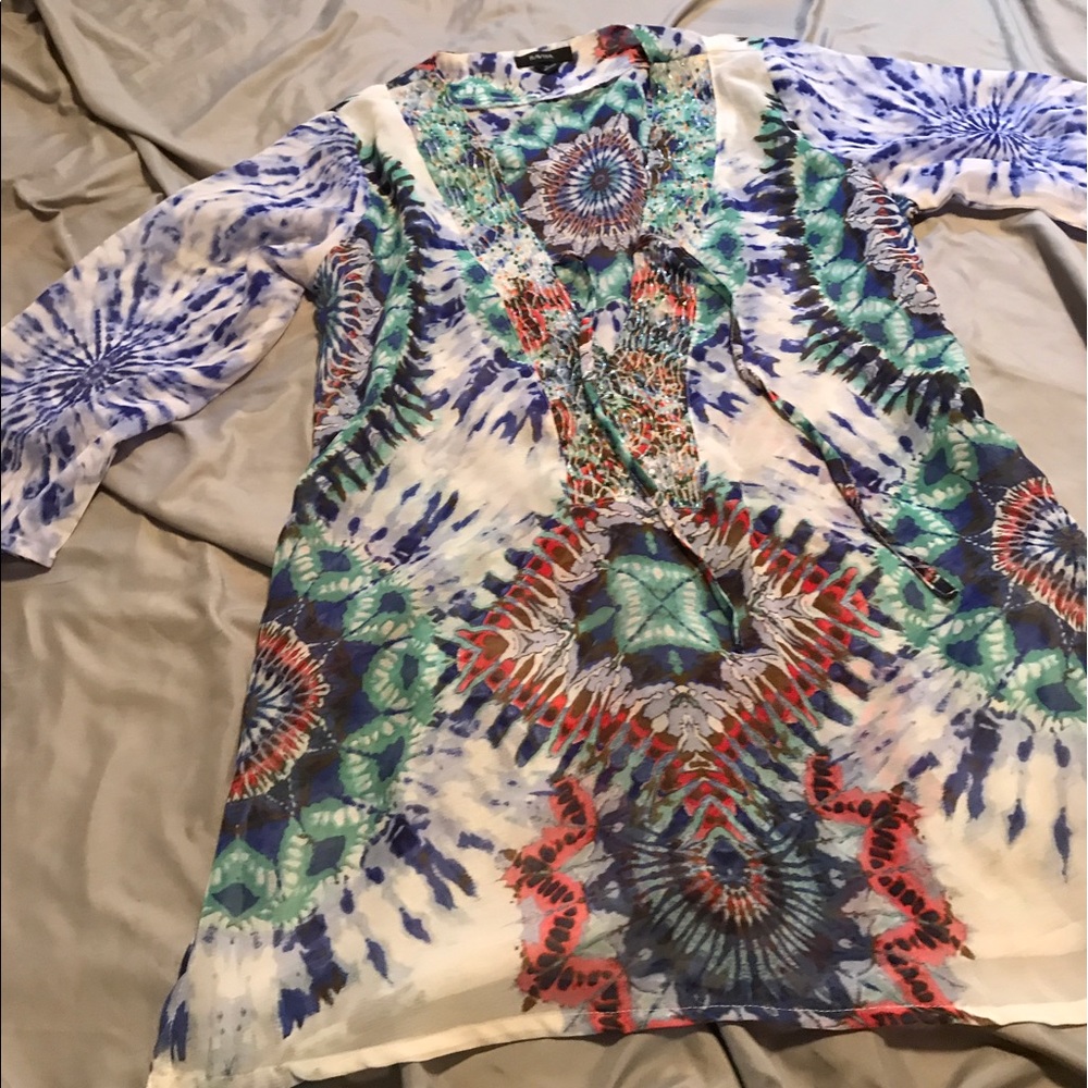 Beautiful chiffon swimsuit cover up