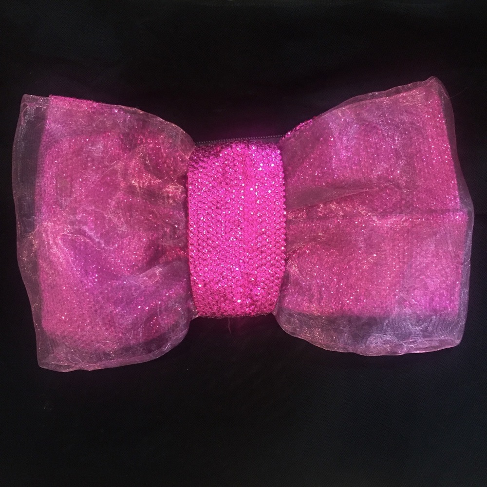 Betsey Johnson clutch/makeup bag