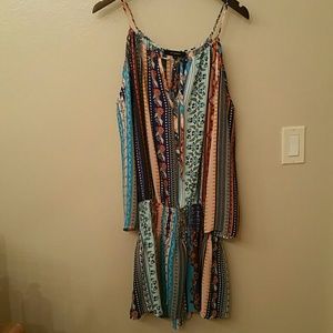 Olivaceous cold shoulder tunic S