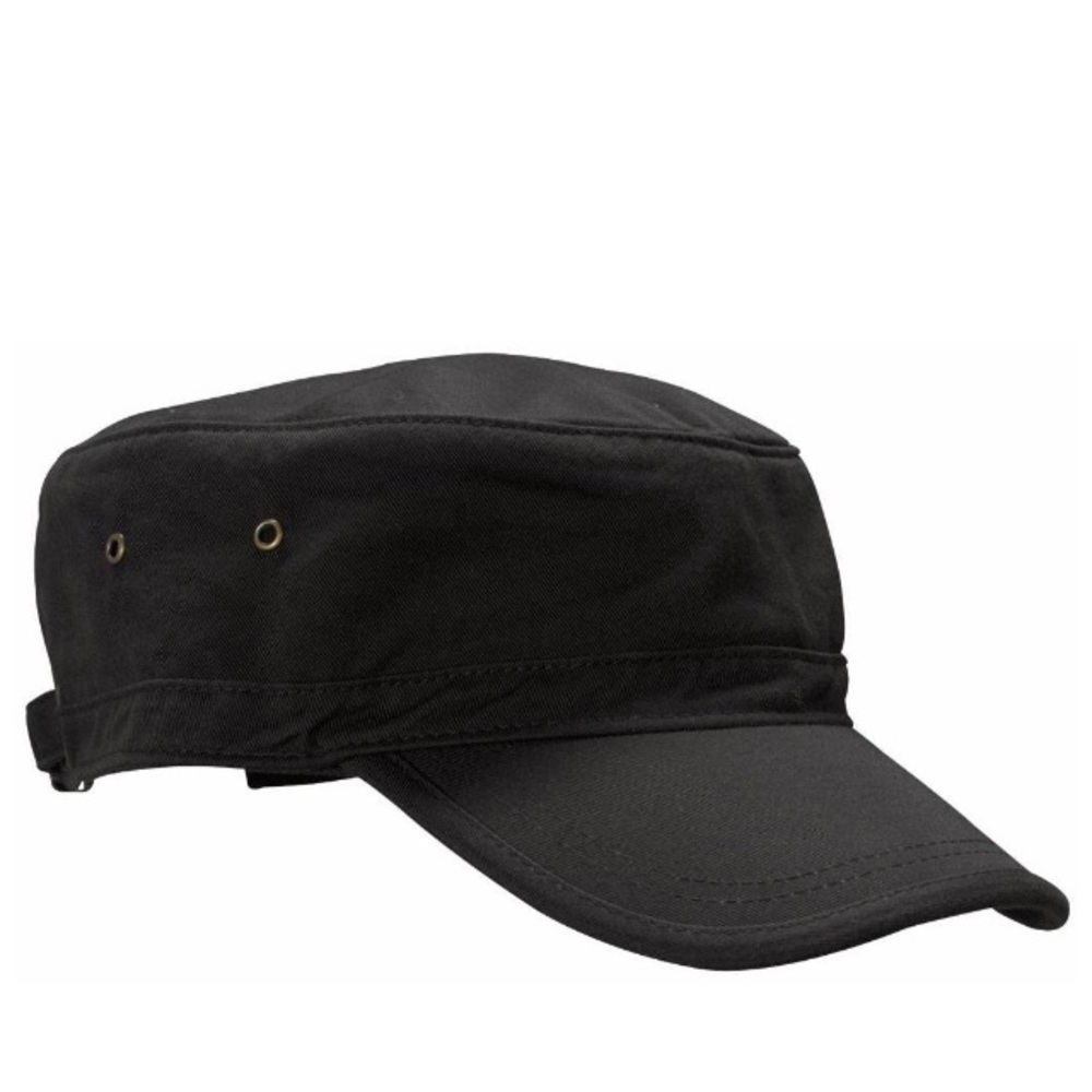 ECOnscious 100% Organic Cotton Corps Hat -Black