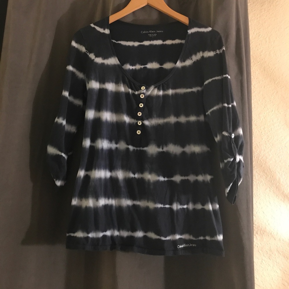 Calvin Klein Tye dye top