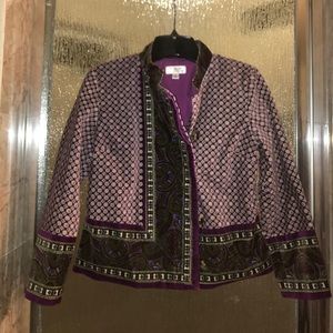 Jacket with patterns