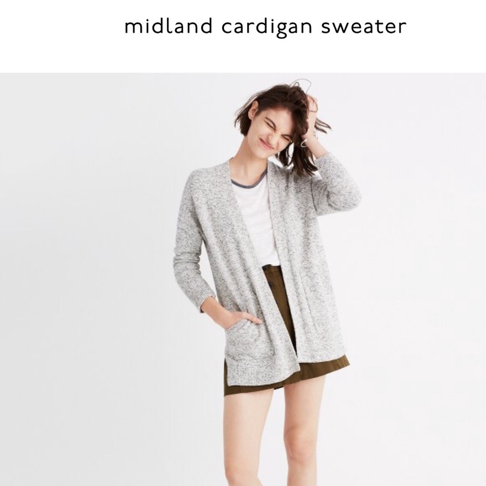 JCrew MIdland sweater cardigan