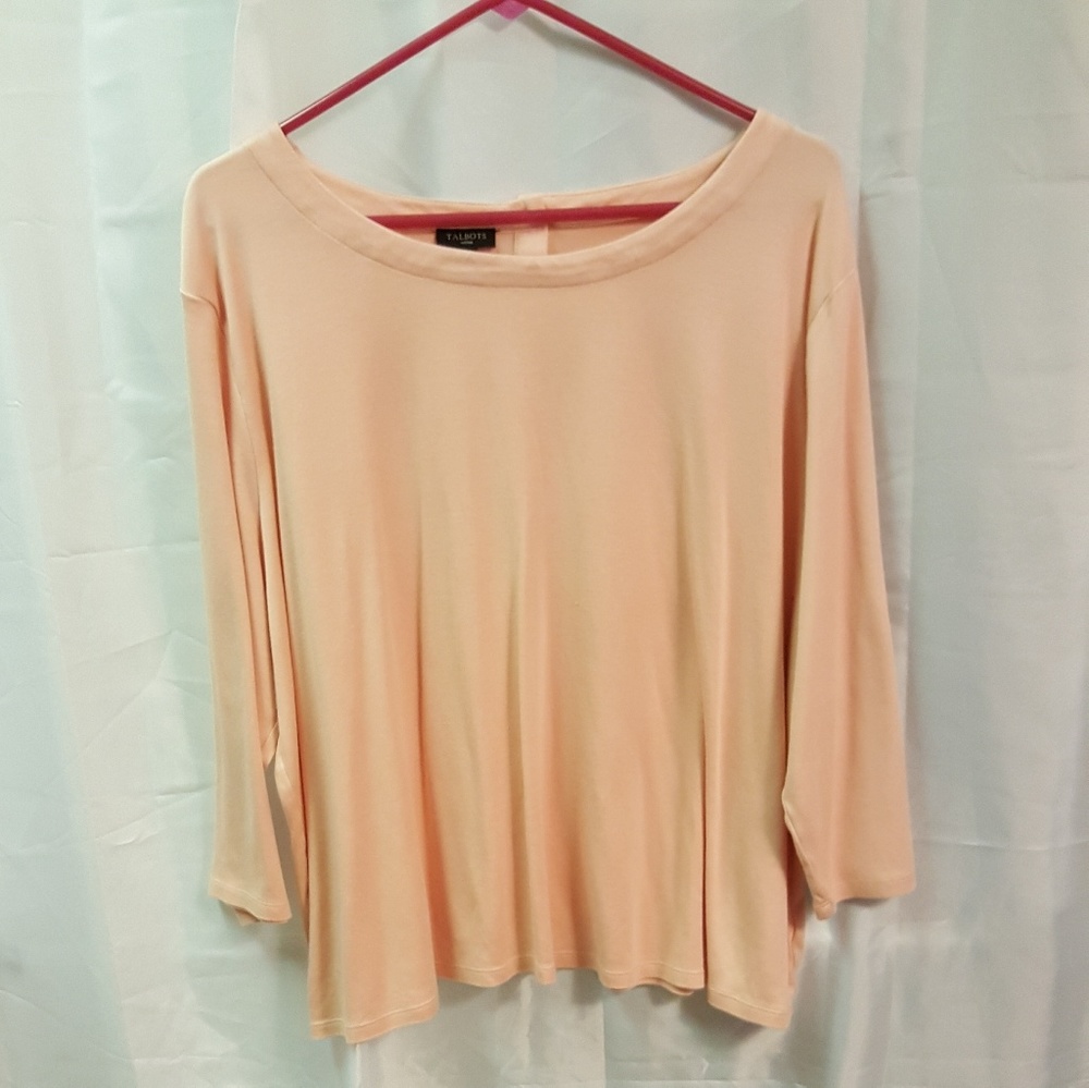 (💜 Curvy Ladies☺) Talbots 🍑 3/4 sleeve T-shirt