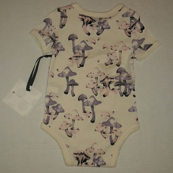 Victoria Beckham Baby Mushroom Bodysuit - Picture 3 of 8