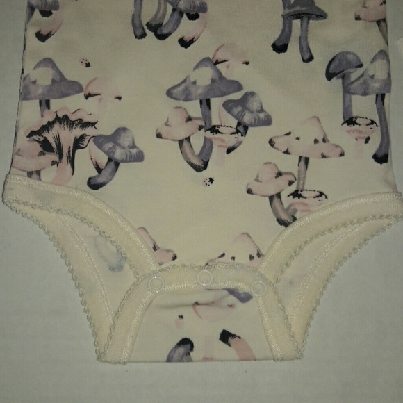 Victoria Beckham Baby Mushroom Bodysuit - Picture 5 of 8