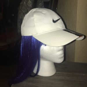 White kids nike hat