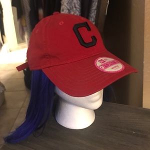 New era red women cap