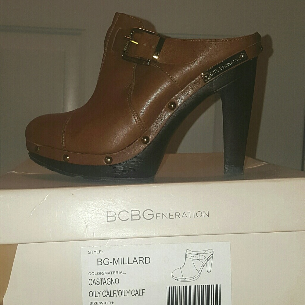 Bcbgeneration Platform Heels Mules/Clogs - image 2