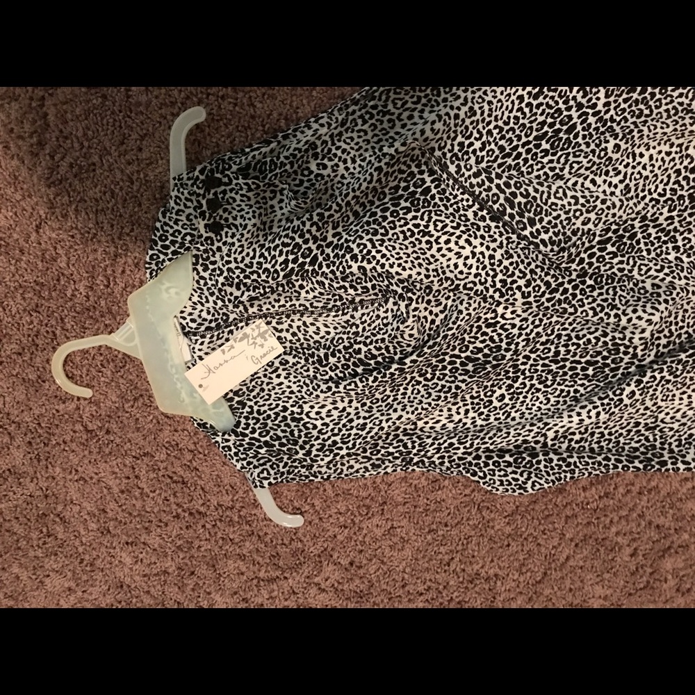 Brand New With Tags Women's leopard blouse