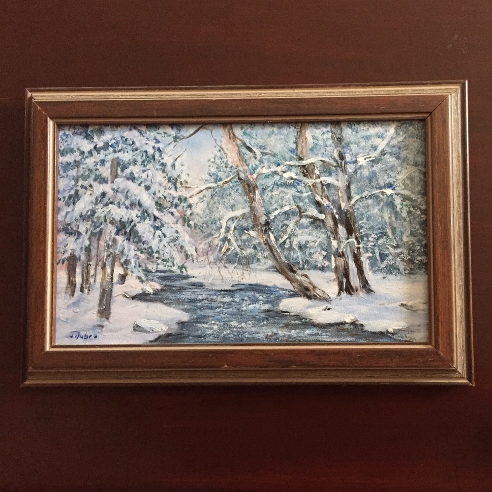 Jeanne Dupre Original "Winter in the Adirondacks"