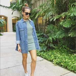 Unif oversized denim jacket vintage