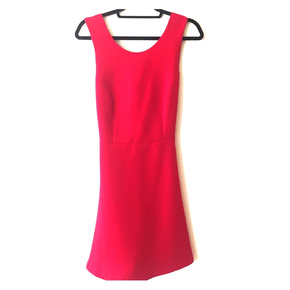 NEW ZARA LOW CRISSCROSS BACK DRESS