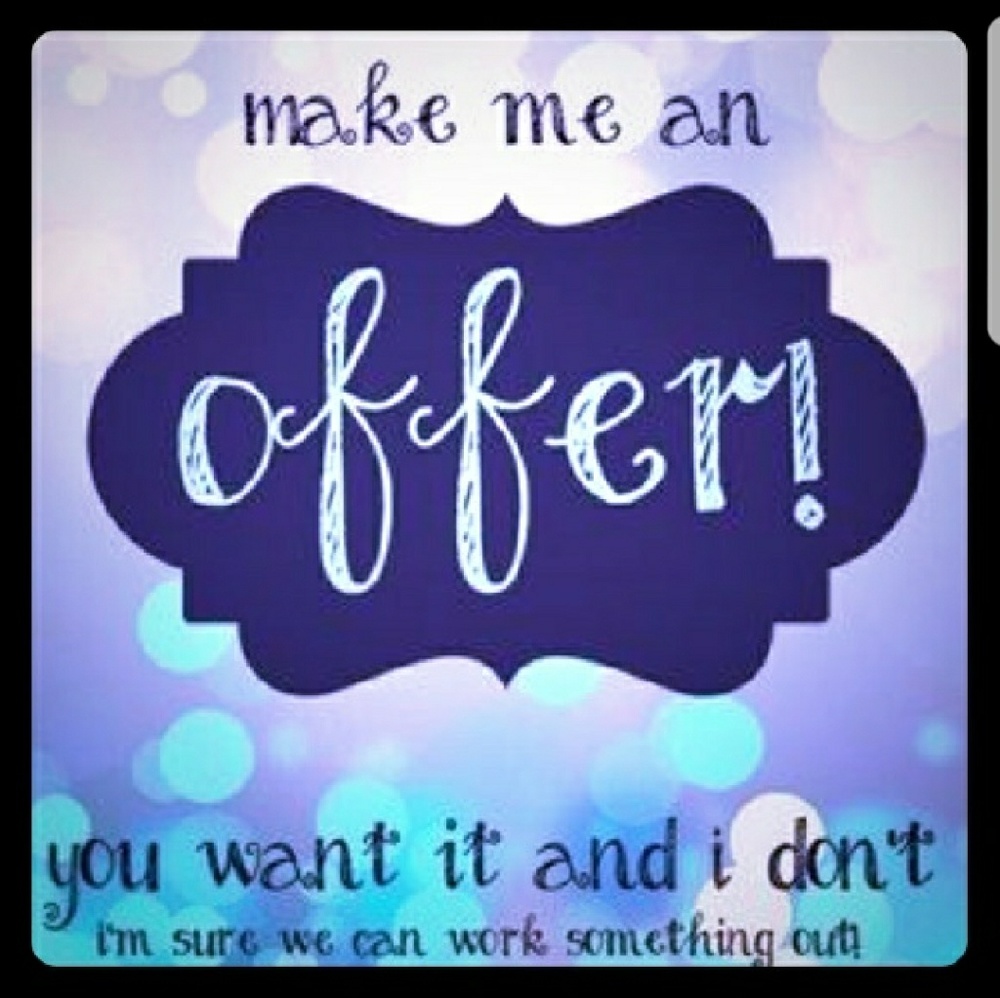 All reasonable offers considered.