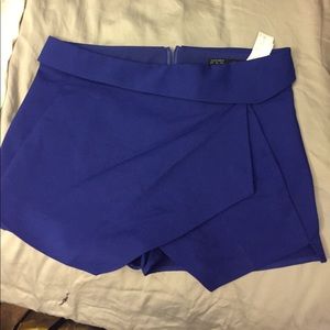 Zara blue shorts