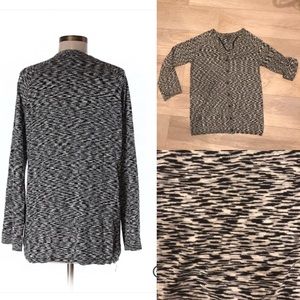 🆕Kenneth Cole Space Dyed Silk Blend Cardigan