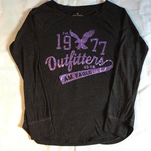 American Eagle soft long sleeve T shirt size small