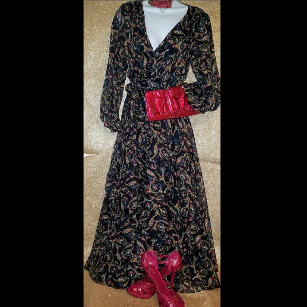 Multi-color flowy Dress