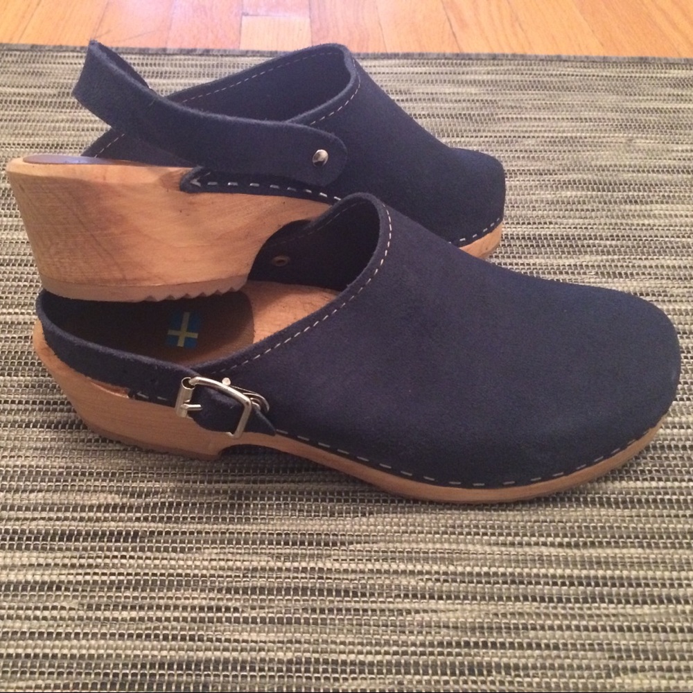 MIA Swedish clogs with ankle strap