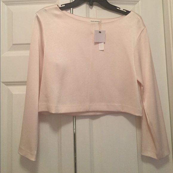 Club Monaco Udele top in pink - Picture 3 of 3