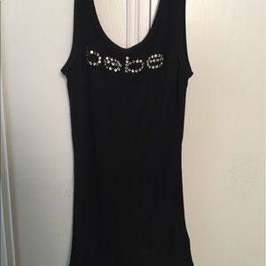 Black Bebe tank top