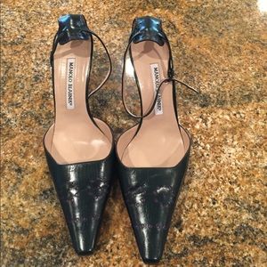 Manolo Blahnik size 37.5 women's shoes