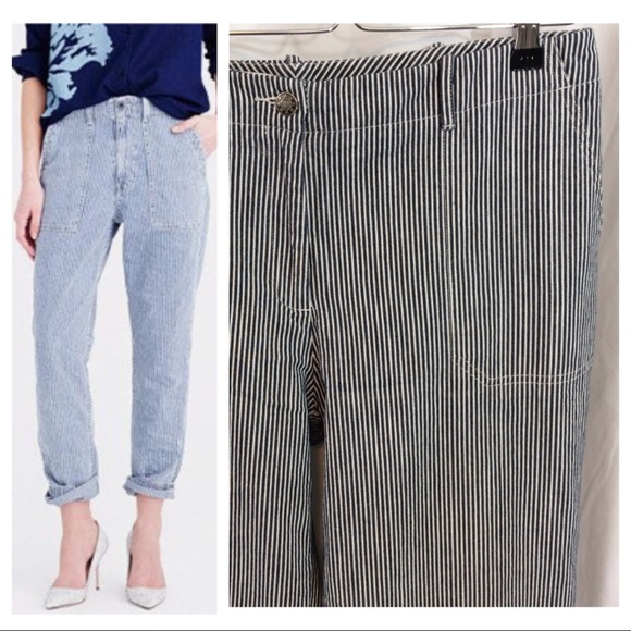 Denim - Railroad Stripe Jean