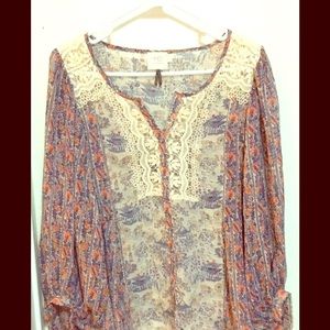 Anthropology HD in Paris Sheer Shirt