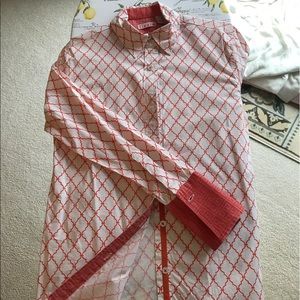 Tizzie white and orange long sleeve