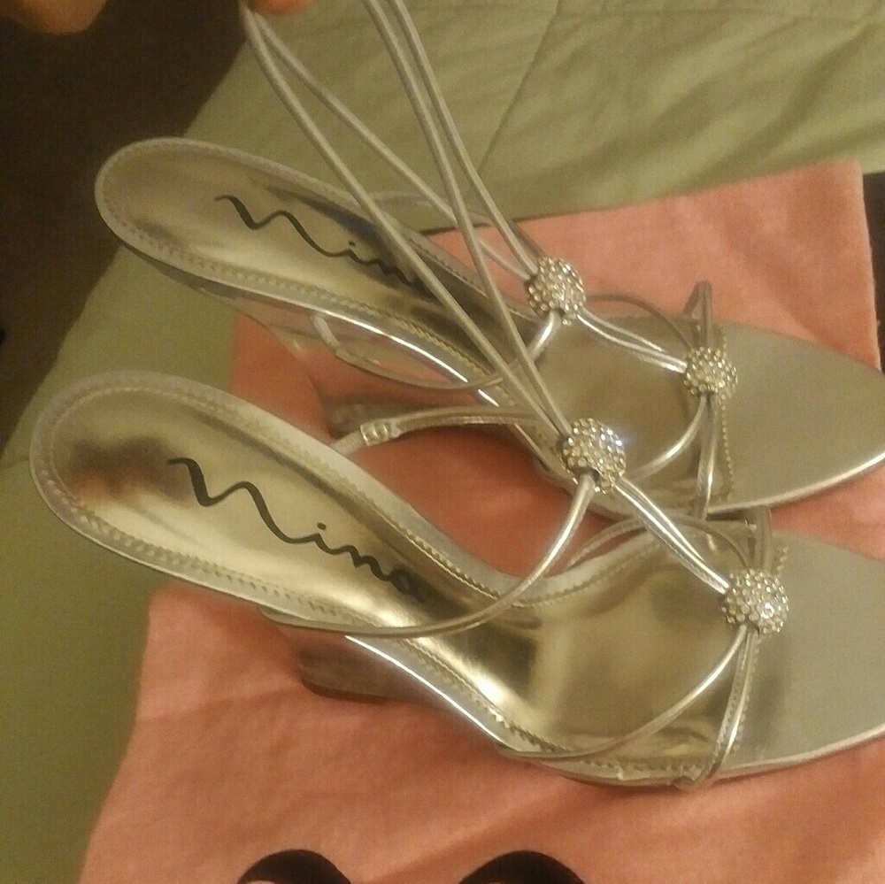 Nina wedge shoes
