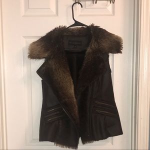 Members Only Faux Fur Vest